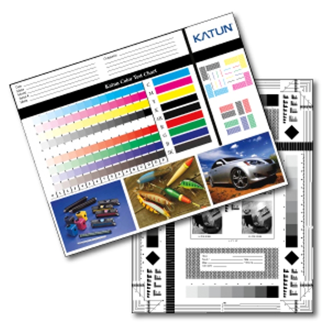 Test Pattern - Colour Cardstock 8 x 11 - (10pcs)